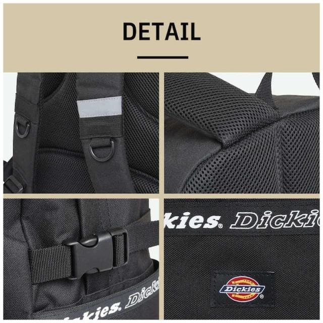 ディッキーズ　デイパック スクールリュック 30L PC対応 15.6inch 撥水 カラー/ブラック　DK-11183-CO/BK