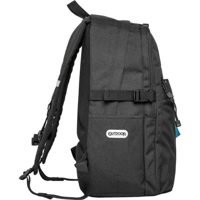 OUTDOOR　デイパック スクールリュック 通学 通勤 大容量 35L ダブルルーム 15.6インチ PC対応 タブレット収納 撥水 ブルー/ブラック　OD-11197-BLBK_4