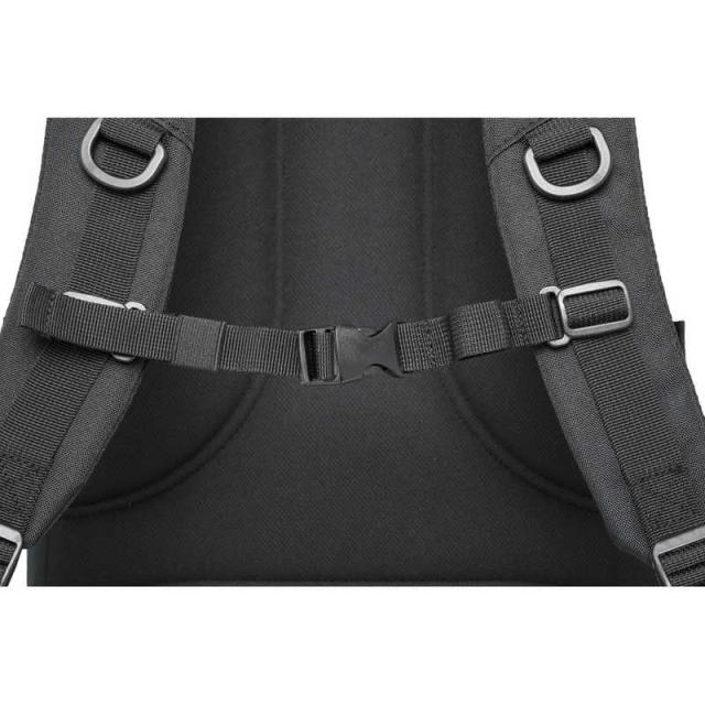 OUTDOOR　デイパック スクールリュック 通学 通勤 大容量 35L ダブルルーム 15.6インチ PC対応 タブレット収納 撥水 ブルー/ブラック　OD-11197-BLBK_6