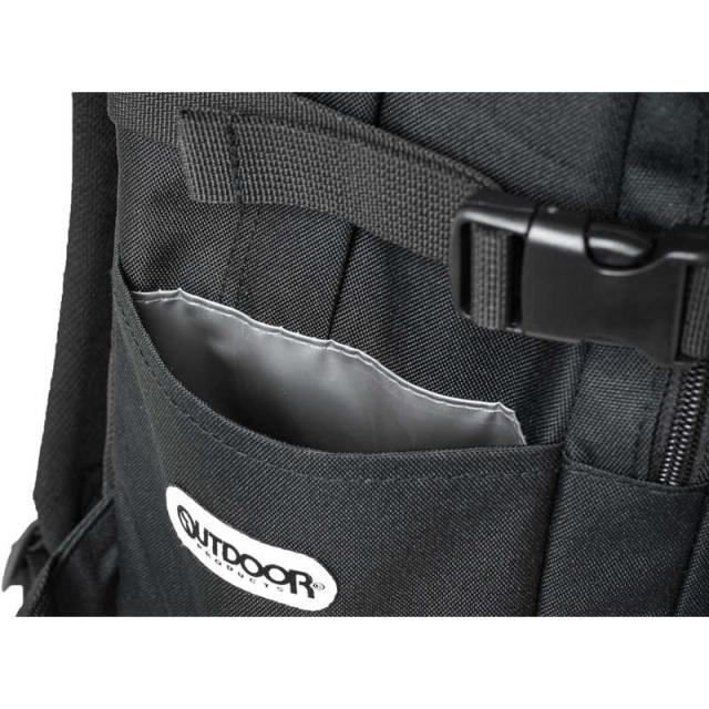 OUTDOOR　デイパック スクールリュック 通学 通勤 大容量 35L ダブルルーム 15.6インチ PC対応 タブレット収納 撥水 ブルー/ブラック　OD-11197-BLBK_9