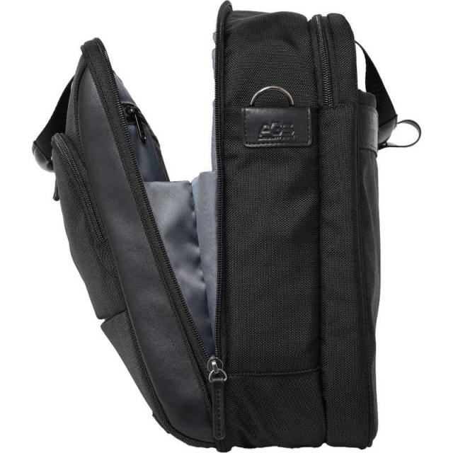 バリスティックスピリット　AGSショルダーバッグ ビジネスバッグ ブリーフケース B4 15.6inch PC対応 撥水 ブラック　BS-3116-BK