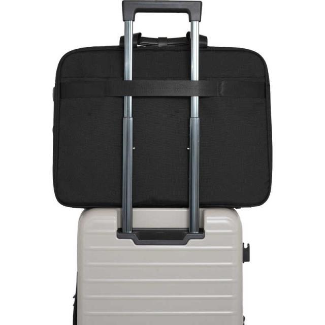 バリスティックスピリット　AGSショルダーバッグ ビジネスバッグ ブリーフケース B4 15.6inch PC対応 撥水 ブラック　BS-3116-BK