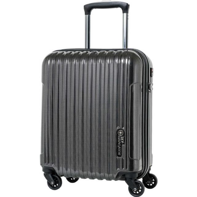 SKYNAVIGATOR　スーツケース コインロッカー対応キャリー Black Carbon [TSAロック搭載 /25L /日帰り〜1泊]　SK-0722-41-BKC