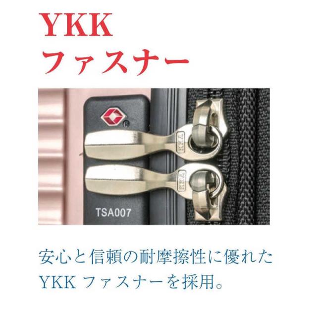 OUTDOOR スーツケース 拡張式Wホイールファスナーキャリー 66L(74L