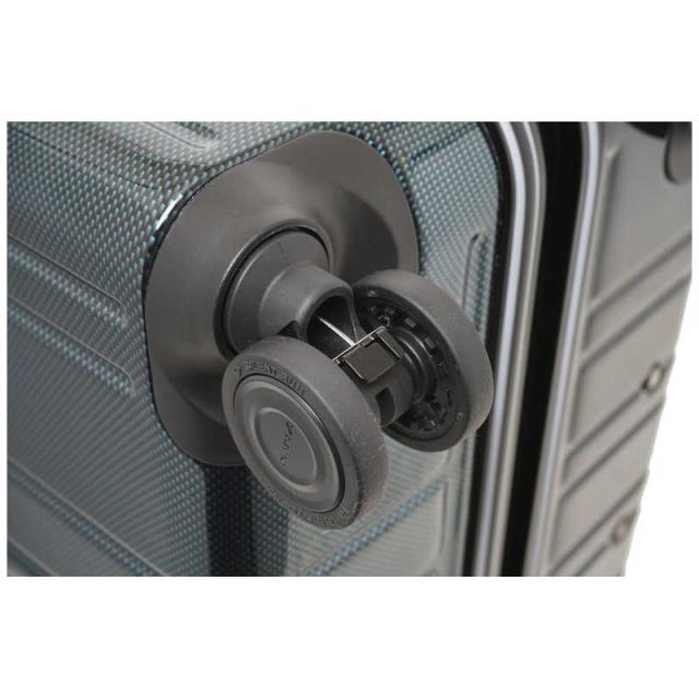 SKYNAVIGATOR ストッパー付きキャリーケース Lサイズ ワインカーボン