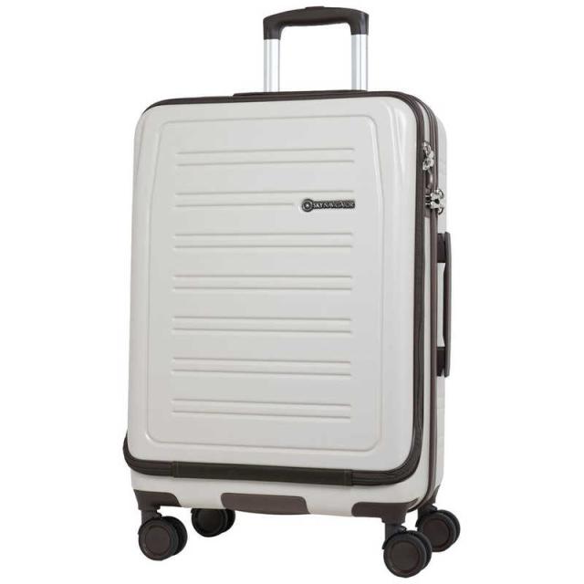 商品レビューで+5%｜エース スーツケース Mサイズ 63L 軽量 中型 ドリンクホルダー フック付き 4輪 双輪 キャリーケース キャリーバッグ ベベル ACE Bevel 05682 エース スーツケース Mサイズ 63L 軽量 中型 ドリンクホルダー フック