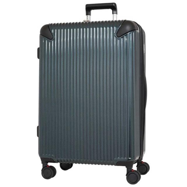 SPALDING　スポルディング サスペンション キャリーケース グリーンカーボン  ［TSAロック搭載］　SP-0836-68-GNC