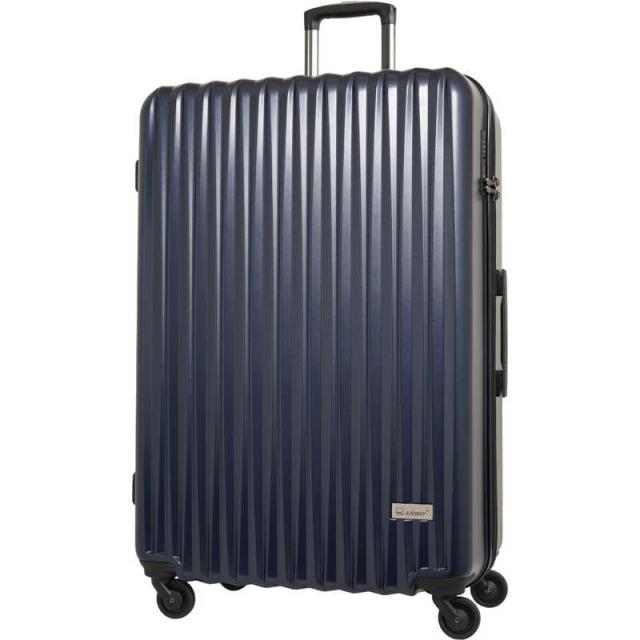AIRWAY　大容量 キャリーケース 宿泊目安：1週間以上 約120L TSAロック搭載 ネイビー　AW-0821-77-NV