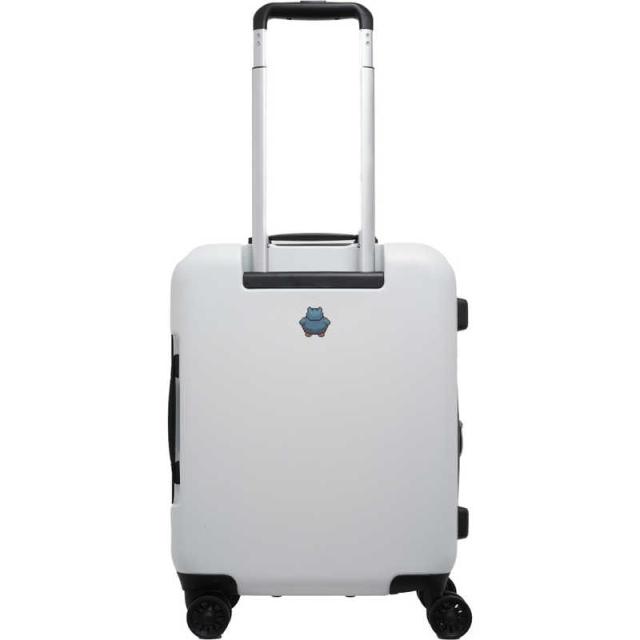 ポケモン　スーツケース ピクセルアート ファスナータイプ 旅行目安日数：3〜4泊 約37L 拡張時約43L TSロック搭載 ［TSAロック搭載］ ホワイト　PK-0894-46-WH ポケモン スーツケース ピクセルアート ファスナータイプ 旅行目安日数