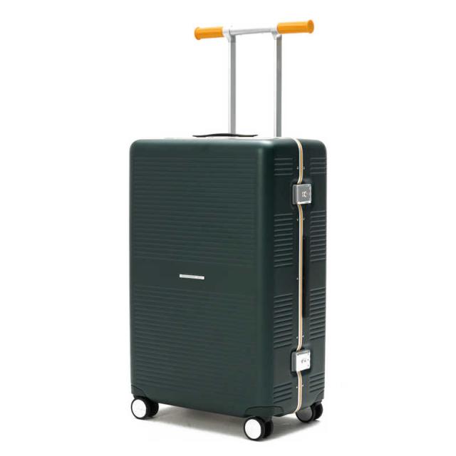 RAWROW　スーツケース R TRUNK FRAME フレームタイプ 旅行日数目安：7〜8泊 88L TSAロック搭載 預け入れ無料 ［TSAロック搭載］ ディープグリーン　R-TRUNK-FRAME-88L-DGR