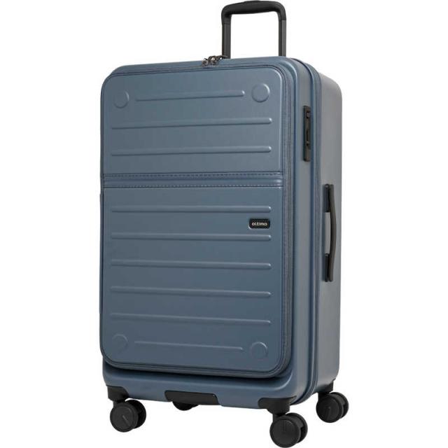 オルティモ　スーツケース フロントオープン ハーフオープン ファスナータイプ 旅行日数目安：10日程度 約92L 拡張時103L ネイビー　OT-0857-69N-NV
