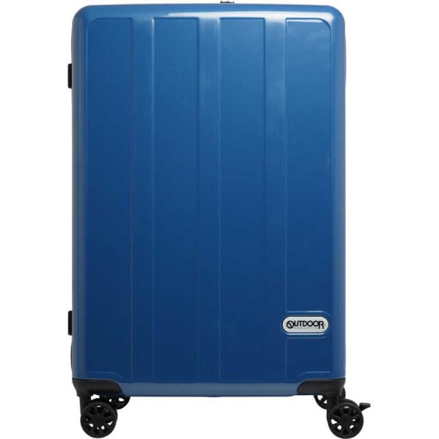 OUTDOOR　スーツケース ファスナータイプ 旅行日数目安： 1週間 71L TSAロック搭載 内装仕切り付き フットストッパー付き 預け入れ無料サイズ ［TSAロック搭載］ オレンジ　OD-0904-60-OR OUTDOOR スーツケース ファスナータイプ 旅行日数目安： 1週間 71L TSA