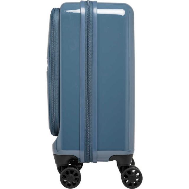 TRAVELEARTH　スーツケース ファスナータイプ 旅行日数目安：1泊 約27L 拡張時31L コインロッカーサイズ フロントオープン アイボリー　TE-0905-42-IV_1