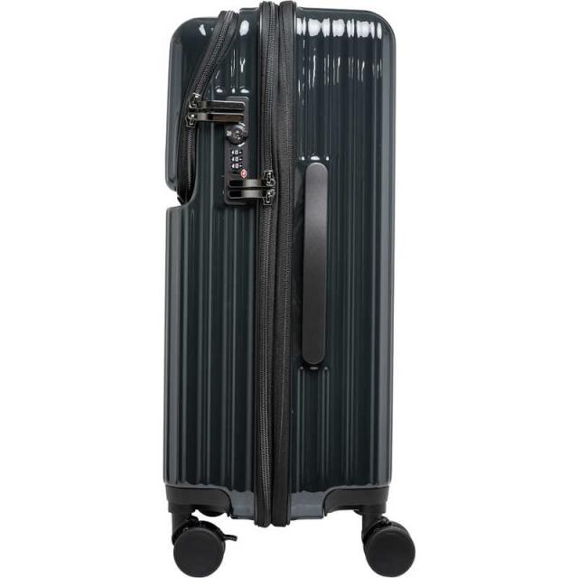 OUTDOOR　スーツケース ファスナータイプ 旅行日数目安： 5〜6泊 56L 拡張時65L TSAロック搭載 フロントオープン フットストッパー付き 預け入れ無料 ［TSAロック搭載］ アクアグリーン　OD-0890-57N-AGR_1