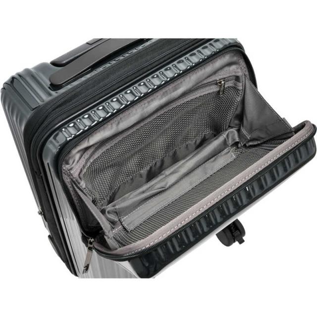OUTDOOR　スーツケース ファスナータイプ 旅行日数目安： 5〜6泊 56L 拡張時65L TSAロック搭載 フロントオープン フットストッパー付き 預け入れ無料 ［TSAロック搭載］ パウダーブルー　OD-0890-57N-PBL_5