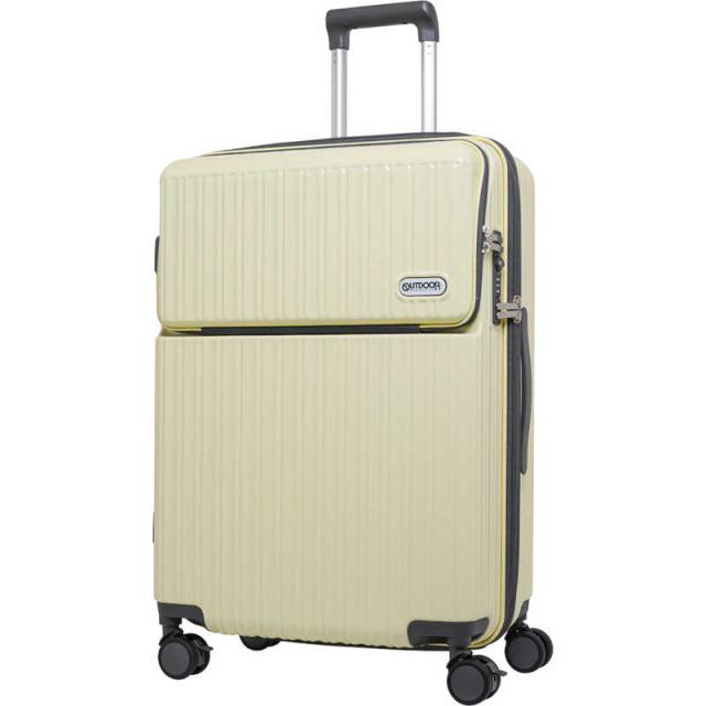 OUTDOOR　スーツケース 71L(81L) 約1週間 ［TSAロック搭載］ アイボリー　OD-0890-63N-IV 23,925円