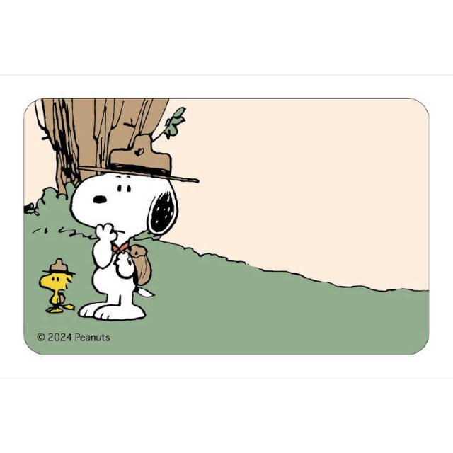 カルチュアエンタテインメント　まじかる！ステッカー まじかる百貨店　PEANUTS9