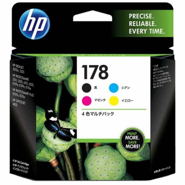 HP　HP178 4色マルチパック　CR281AA(HP178セット4ショク)の通販は