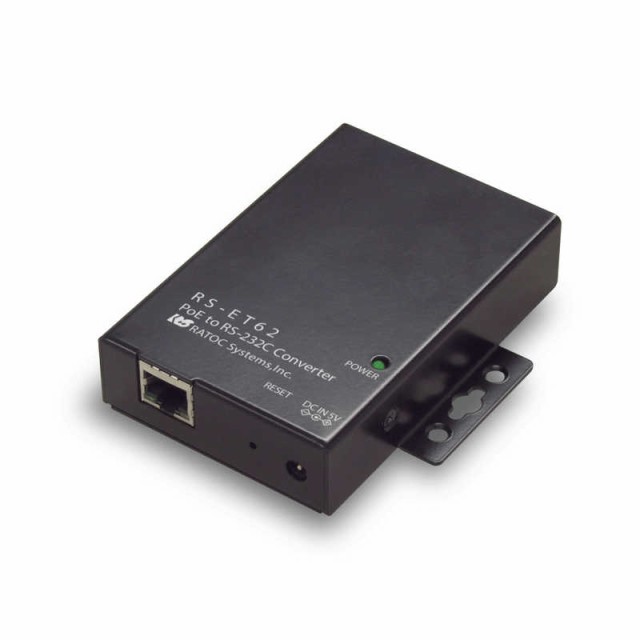 ラトックシステム　PoE to RS-232C コンバーター　RS-ET62の通販は