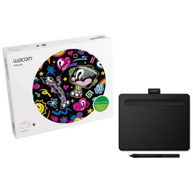 WACOM　ペンタブレット Intuos small ワイヤレス　CTL-4100WL/K0 ブラック_1