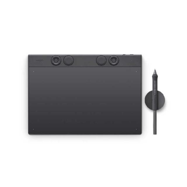 WACOM　Intuos Pro medium (2025) ペンタブレット [W291ｘD206ｘH4〜7mm]　PTK670K0C
