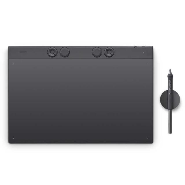 WACOM　Intuos Pro large (2025) ペンタブレット [W377ｘD253ｘH4〜7mm]　PTK870K0C