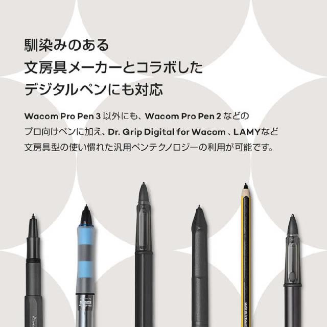 液タブ・ペンタブ Wacom Intuos Pro 2025 large PTK870K0C WACOM Intuos Pro large (2025) ペンタブレット [W377xD253xH4〜7mm