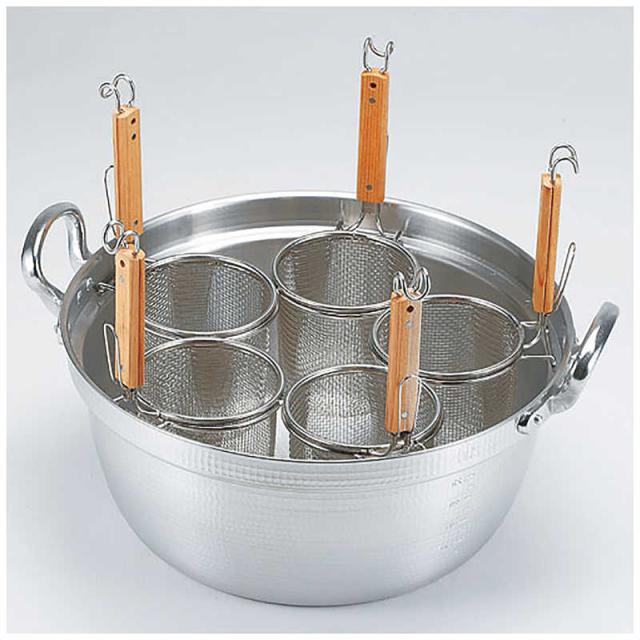 カンダ　デカてぼ 茹麺鍋セット(リング付)15cm用 51-15cm用　041240 34,892円