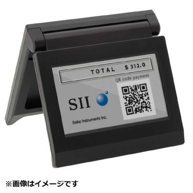 セイコーインスツル　エアレジ対応 (RP-Fシリーズ用)カスタマーディスプレイ ブラック 黒　DSP-A01-K1