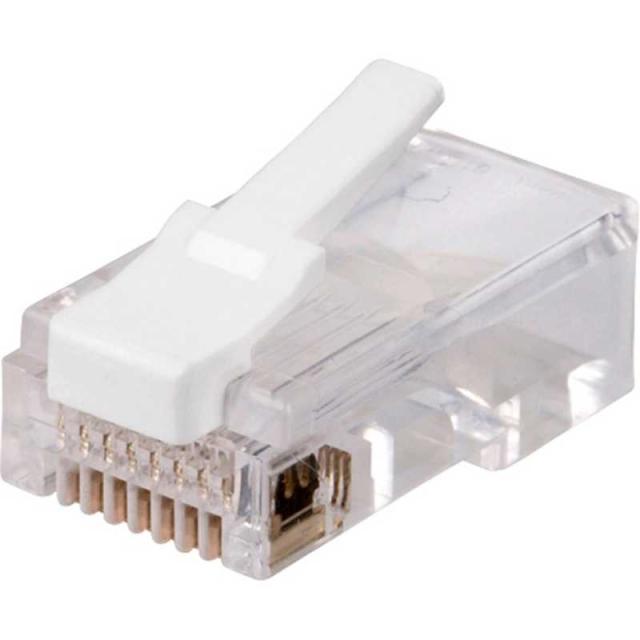 BUFFALO　カテゴリー5e  LANコネクタ(RJ-45) スリムタイプ(100個入)　ETPCRJ45ET100