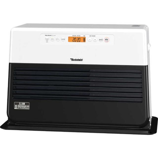 ダイニチ工業　石油ファンヒーター FZシリーズ 木造26畳まで コンクリート35畳まで タンク容量9.0L ホワイト×ブラック　FZ-104-WK