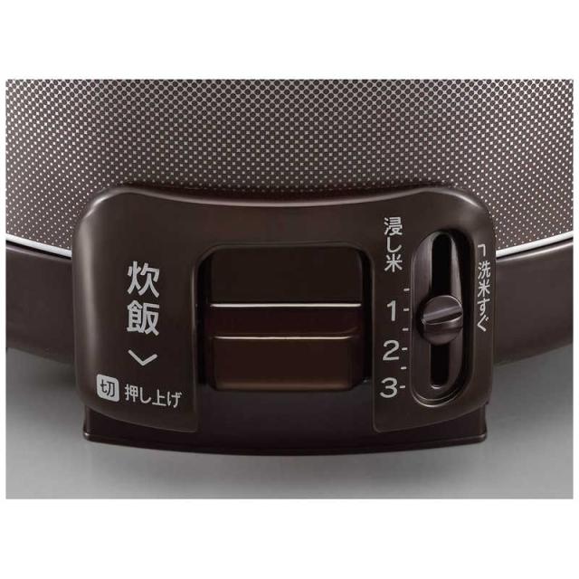 リンナイ　Rinnai　ガス炊飯器 0.9L(1~5合) こがまるシリーズ 炊飯専用 都市ガス12・13A ダークブラウン　RR-050FS(A)(DB)