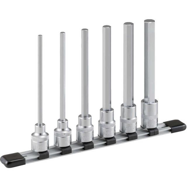 TONE　超ロングヘキサゴンソケットセット(ホルダー付)　HH406LL