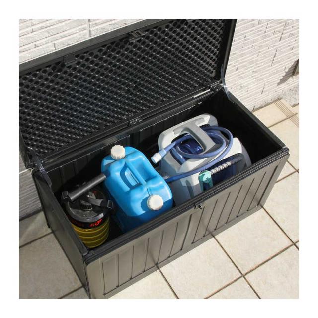 不二貿易　収納BOXベンチ BK 190L (38356)　55252_4