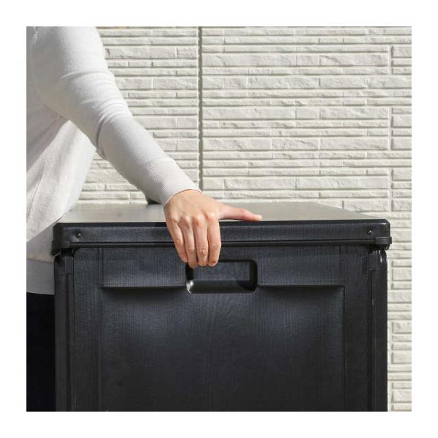 不二貿易　収納BOXベンチ BK 270L (38357)　55253_8