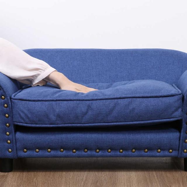 不二貿易 ペットソファ(チェスターフィールド風) BL