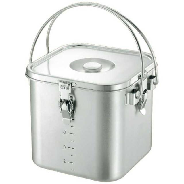 本間製作所　KO 19-0 角型 給食缶 18cm 　AKY6401の通販は