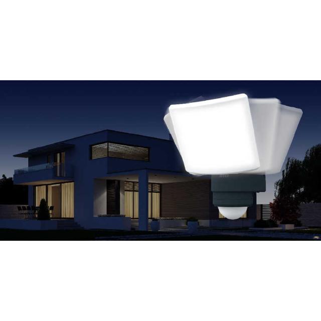 ムサシ　20Wワイド 追尾式LEDセンサーライト Wi-Fiカメラ　YC20の通販は 32,800円