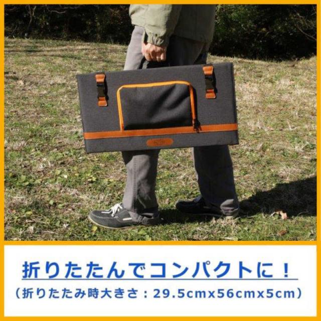 日章工業　ポータブル電源用ソーラーパネル　PS-101G_5
