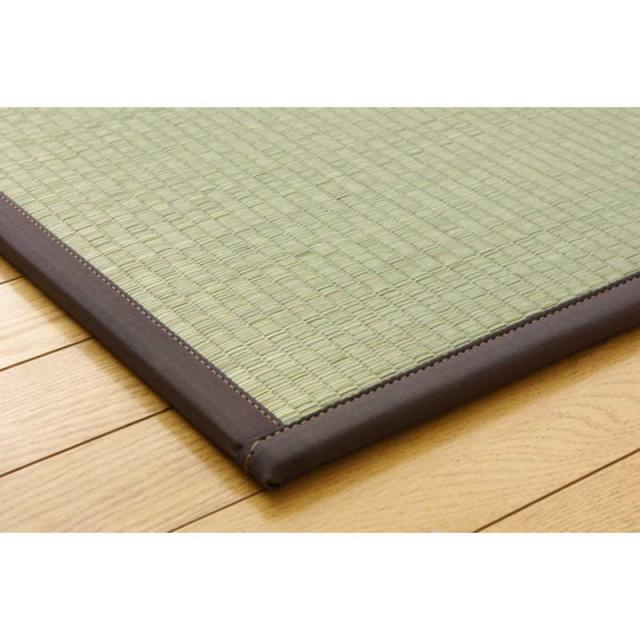 イケヒコ　ユニット畳　天竜BR 半畳9枚セット（い草使用／／82×82×1.7cm／連結ジョイント付き）