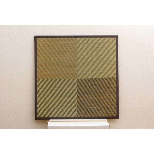イケヒコ　ユニット畳　ニールBR U畳 6枚セット（／82×82×1.7cm／連結ジョイント付き）