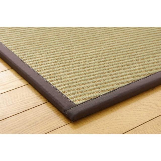 イケヒコ　ユニット畳　ニールBR U畳 12枚セット（／82×82×1.7cm／連結ジョイント付き）