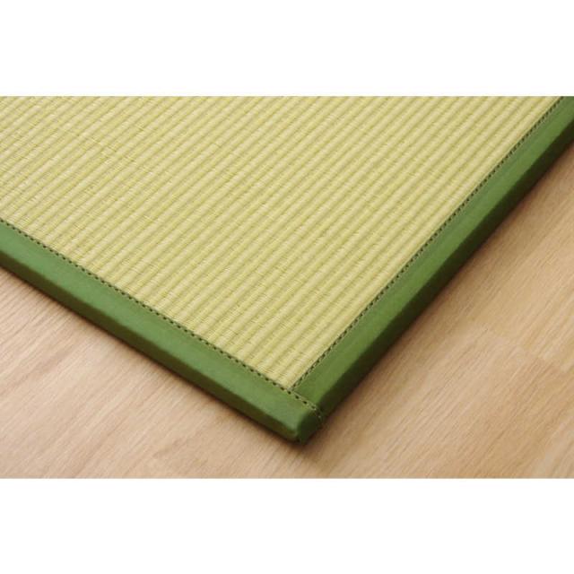 イケヒコ　ユニット畳　スカッシュGN U畳 9枚セット（／82×82×1.7cm／連結ジョイント付き）