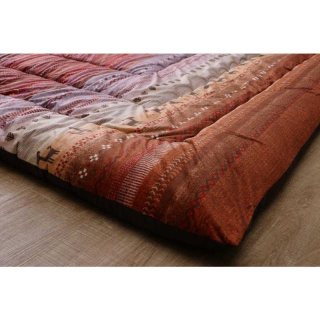 イケヒコ　こたつ掛け布団 ラディ (オレンジ) 205×285cm [対応天板サイズ：約80×150cm /長方形]_1
