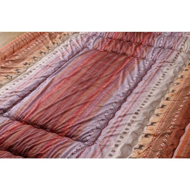 イケヒコ　こたつ掛け布団 ラディ (オレンジ) 205×285cm [対応天板サイズ：約80×150cm /長方形]_2