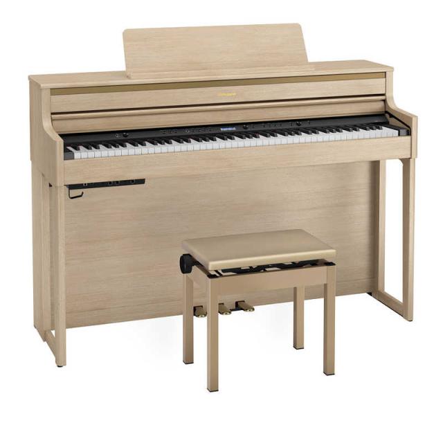 ローランド Roland 陰電子洋琴 ともし火オーク材 [88鍵盤楽器] HP704-LAS（標準尺度取りつける無料）
