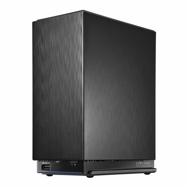 IOデータ　デュアルコアCPU搭載 ネットワーク接続ハードディスク NAS 2ドライブモデル 8TB　HDL2-AAX8