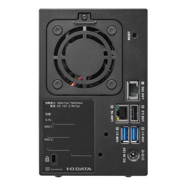 10GBASE-T-LANポート搭載NAS IODATA HDL4-XA16 LAN DISK（HDL4-XAシリーズ） 仕様 | 法人・企業向けNAS（Linux