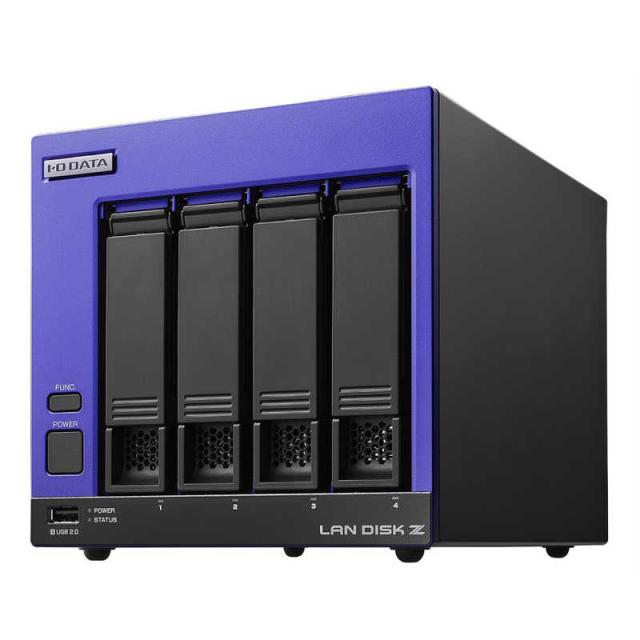 IOデータ　第12世代インテルCore i3搭載 4ドライブ法人向けWindows NAS ［8TB］　HDL4-Z22SI3B08