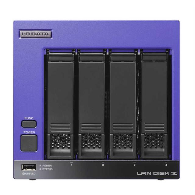 IOデータ　第12世代インテルCore i3搭載 4ドライブ法人向けWindows NAS ［8TB］　HDL4-Z22SI3B08_1